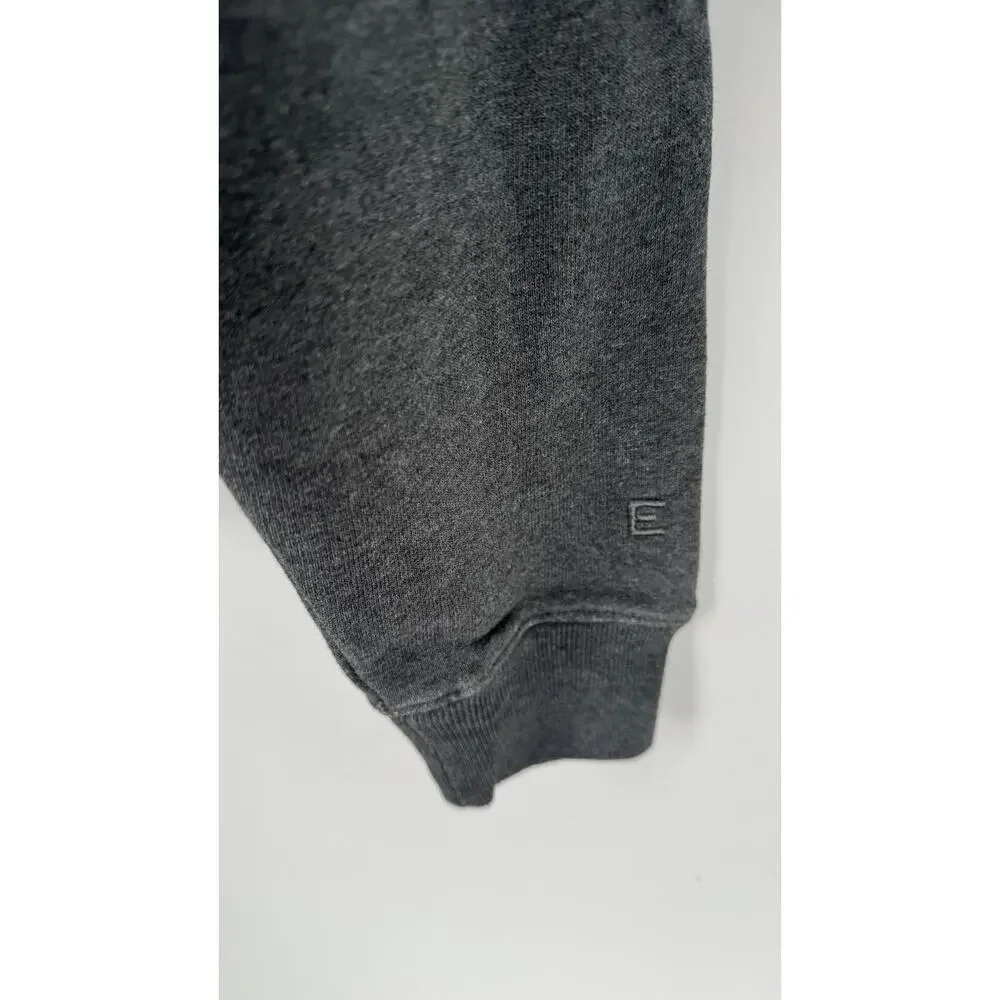 Everlane Track Organic Cotton Crewneck Sweatshirt Pullover Mens Small Grey New